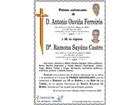 Don Antonio Ouviña y Ramona Sayáns (18/01/2025)