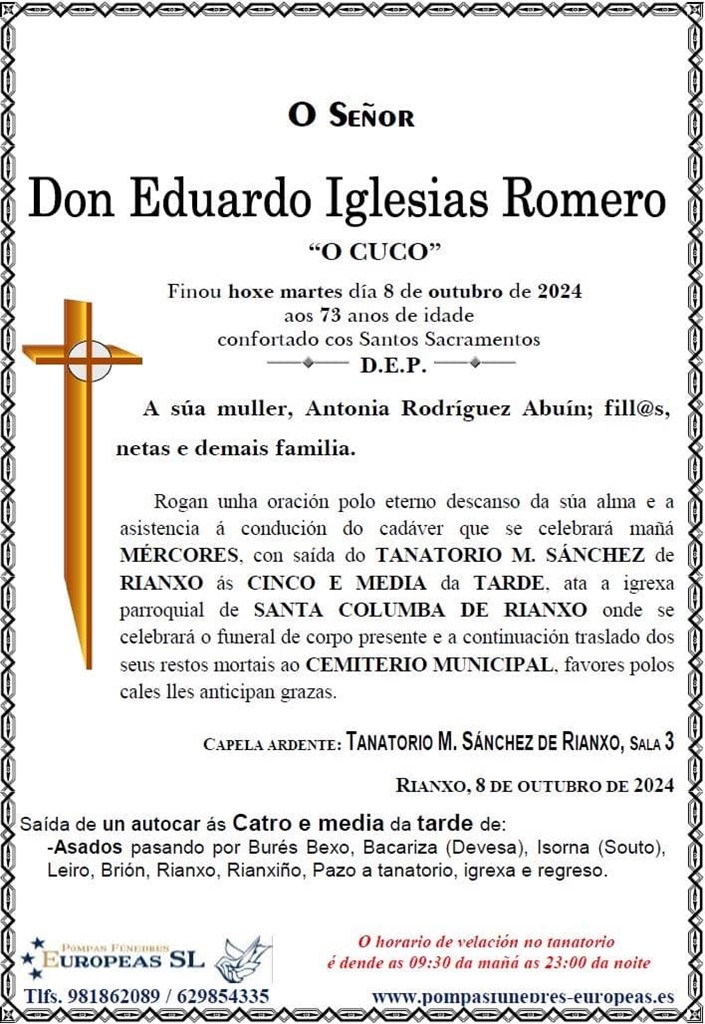 Don Eduardo Iglesias Romero