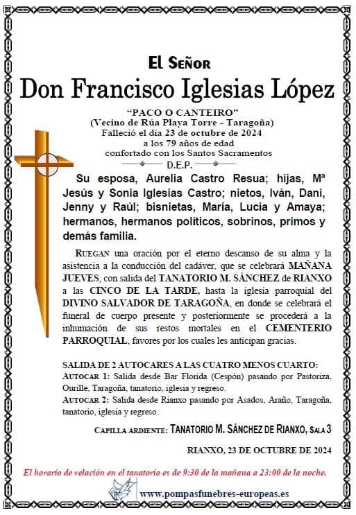 Don Francisco Iglesias López