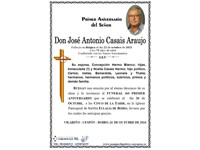 Don José Antonio Casais Araujo (26/10/2024)