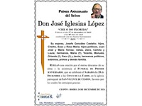 Don José Iglesias López (28/12/2024)