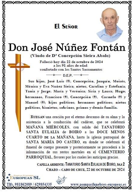 Don José Núñez Fontán