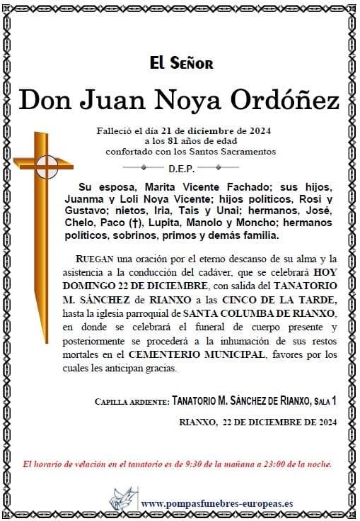 Don Juan Noya Ordóñez