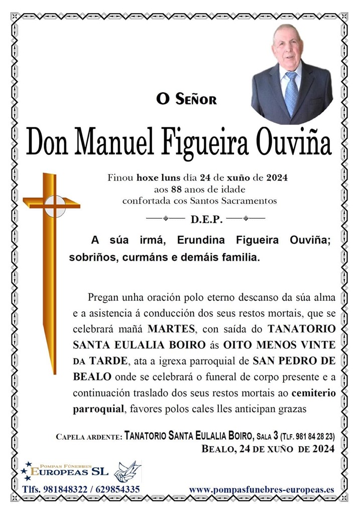 Don Manuel Figueira Ouviña