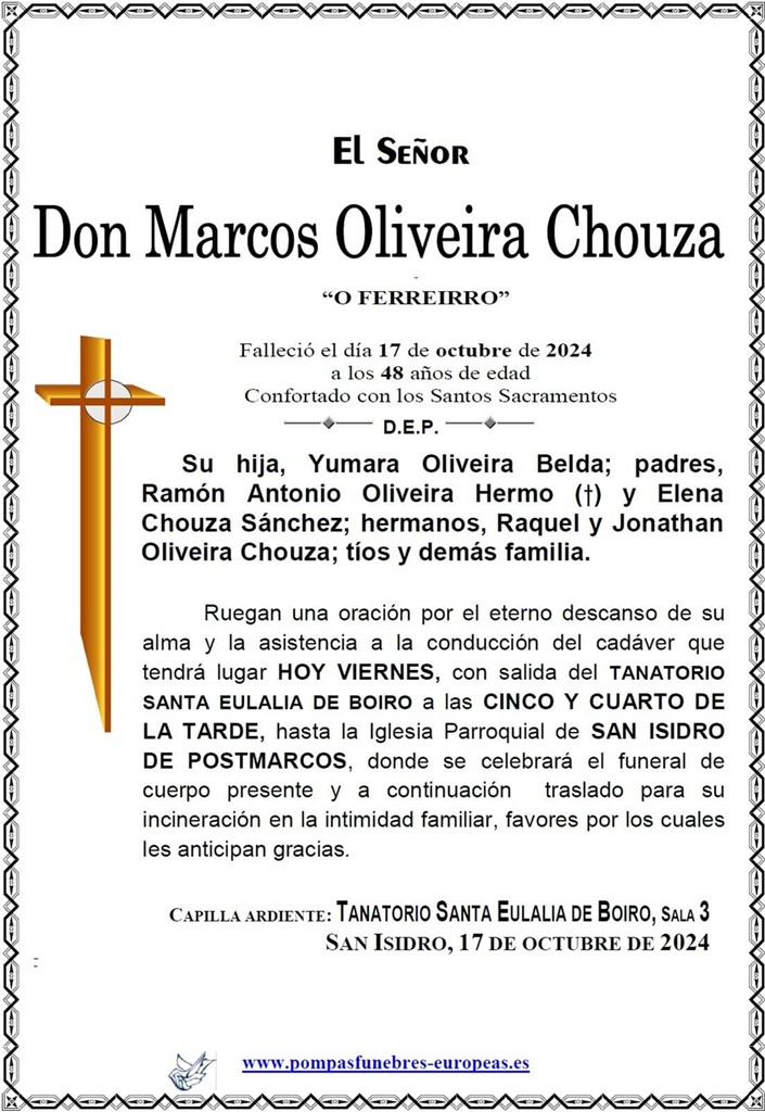 Don Marcos Oliveira Chouza