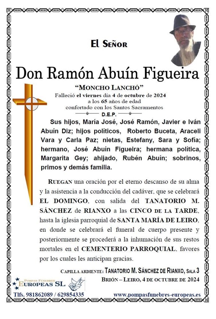 Don Ramón Abuín Figueira