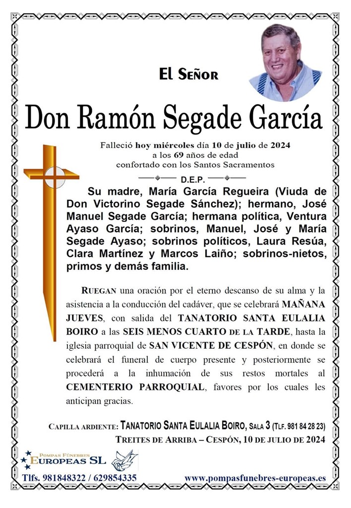 Don Ramón Segade García