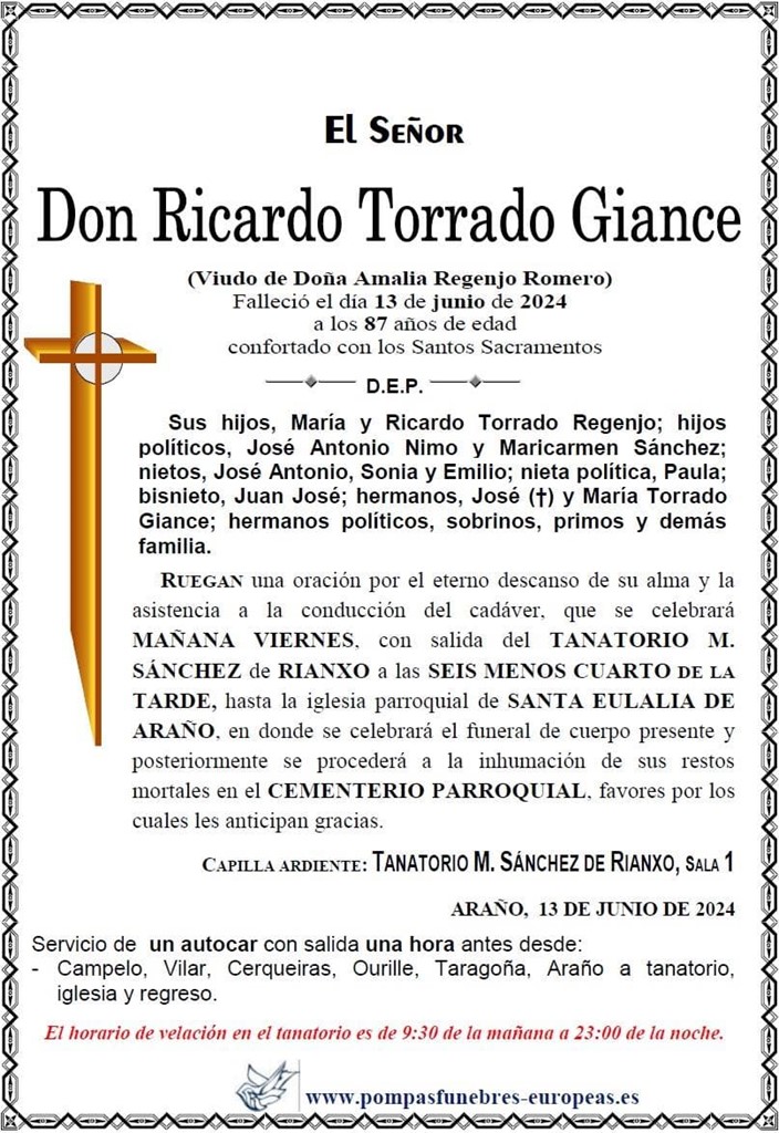 Don Ricardo Torrado Giance