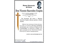 Don Vicente Saavedra Cespón (20/09/2024)