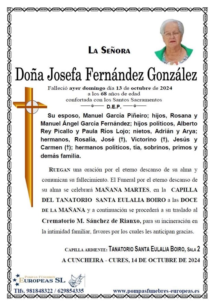 Doña Josefa Fernández González